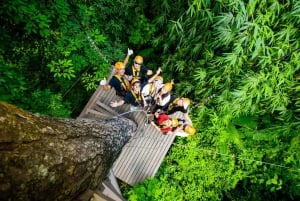 Phuket: Zipline-Fliegen höher als ein Falke mit ATV-Option