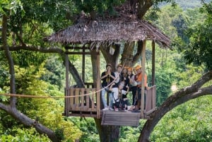 Phuket: Zipline-Fliegen höher als ein Falke mit ATV-Option