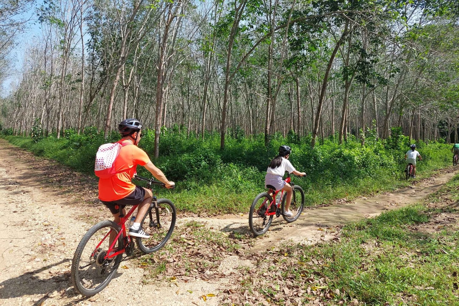جولة جماعية صغيرة في مسارات فوكيت المخفية لركوب الدراجات