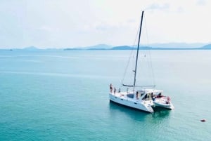 Privat katamaran-charter til Coral Island