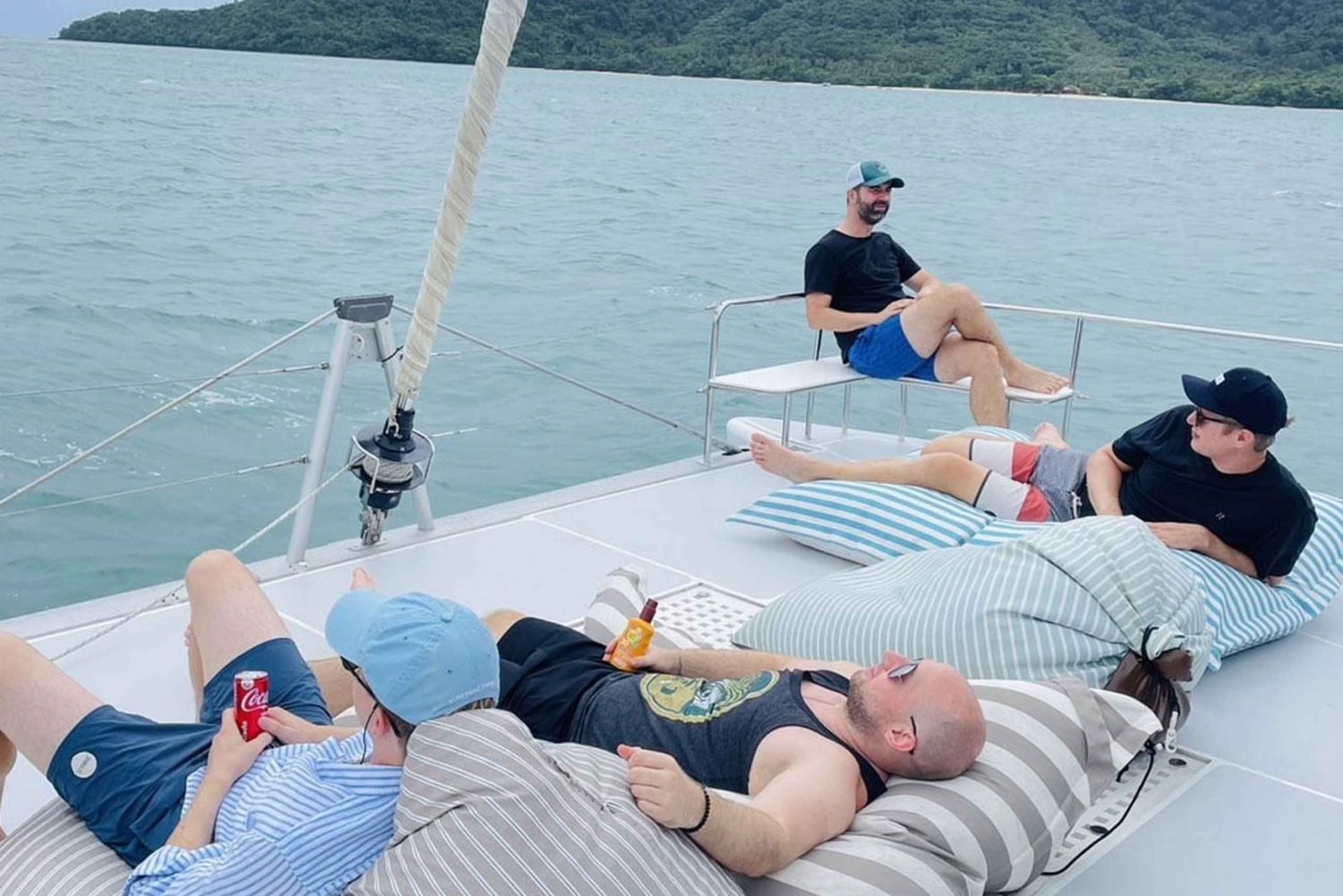 Private Catamaran Yacht to Maiton & Coral Islands