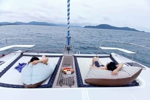 Private Catamaran Yacht to Maiton & Coral Islands