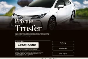 Eco-Transfert privé : Aller simple AoNang, Krabi - Phuket