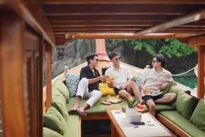 Частная поездка на Корал и Майтон на роскошной лодке с длинным хвостом