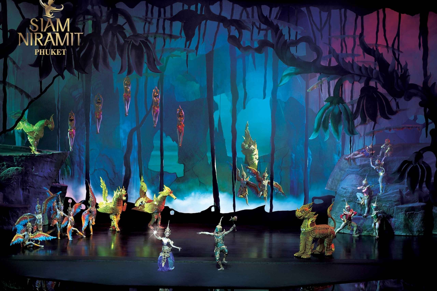 Siam Niramit Phuket Pääsylippu kuljetusvaihtoehdon kanssa