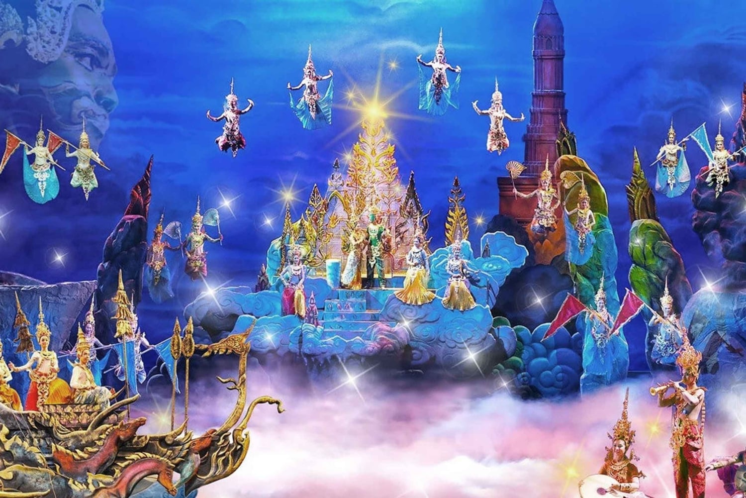 저녁 식사 및 환승 옵션이 포함된 시암 니라밋 푸켓 티켓