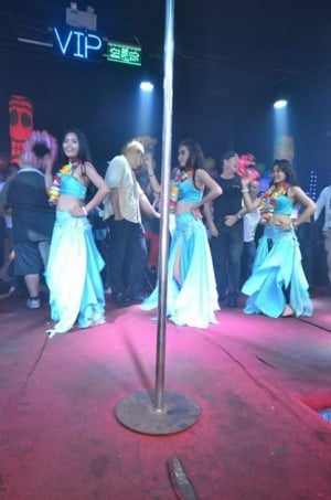 Dancing on a Tahiti night