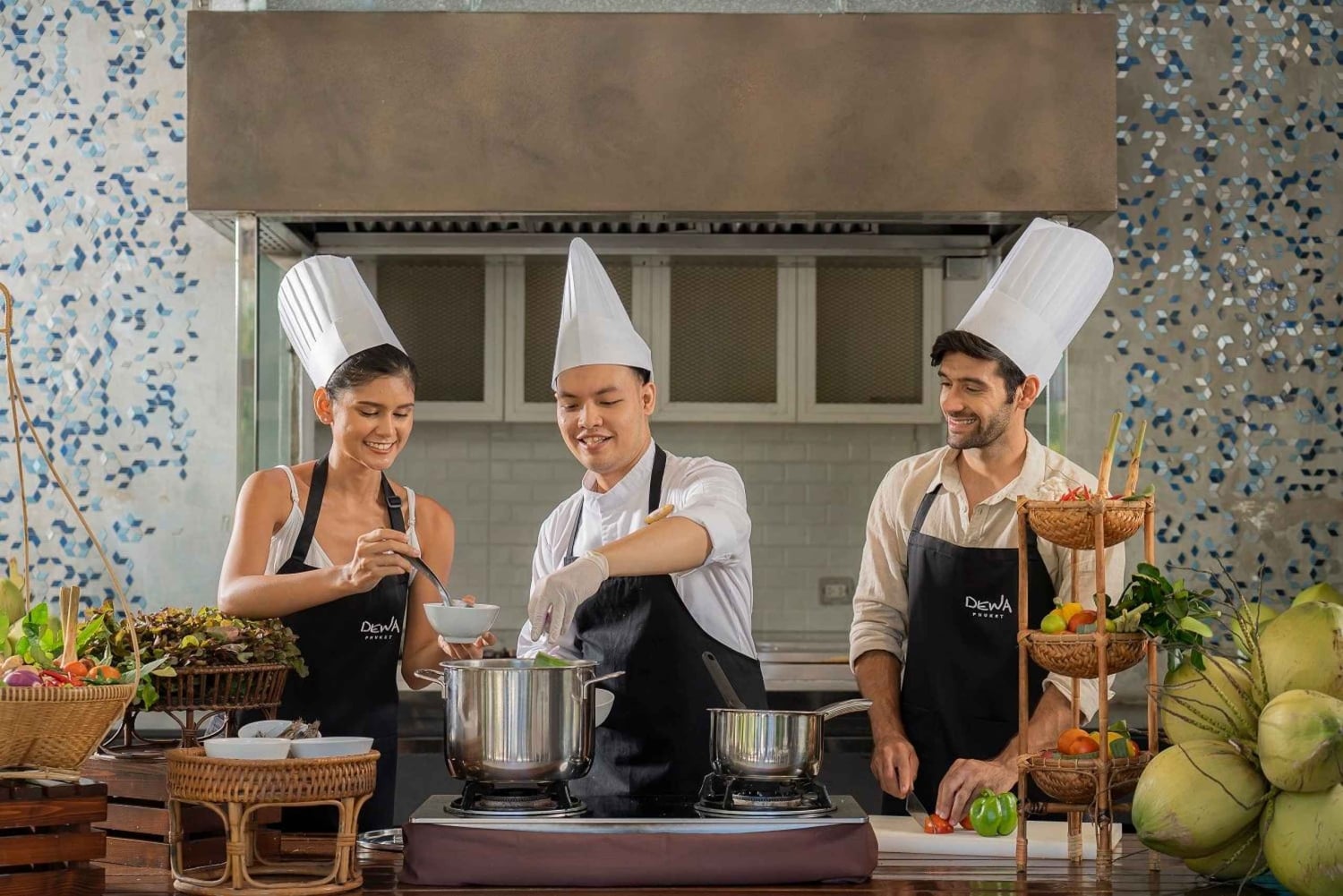 데와 푸켓 리조트 & 빌라의 태국 요리 교실