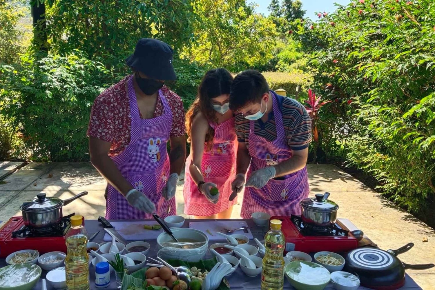 Cours de cuisine thaïlandaise et vie dans un sanctuaire naturel