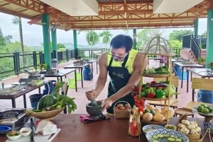 Cours de cuisine thaïlandaise et vie dans un sanctuaire naturel