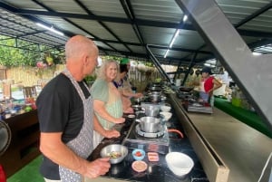 Thai Cooking Class with market tour garden tour