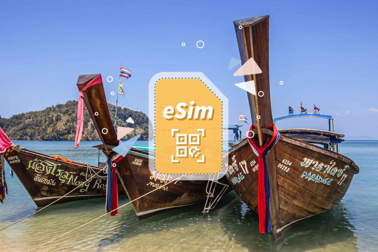 Thaïlande : Plan de données mobiles eSim