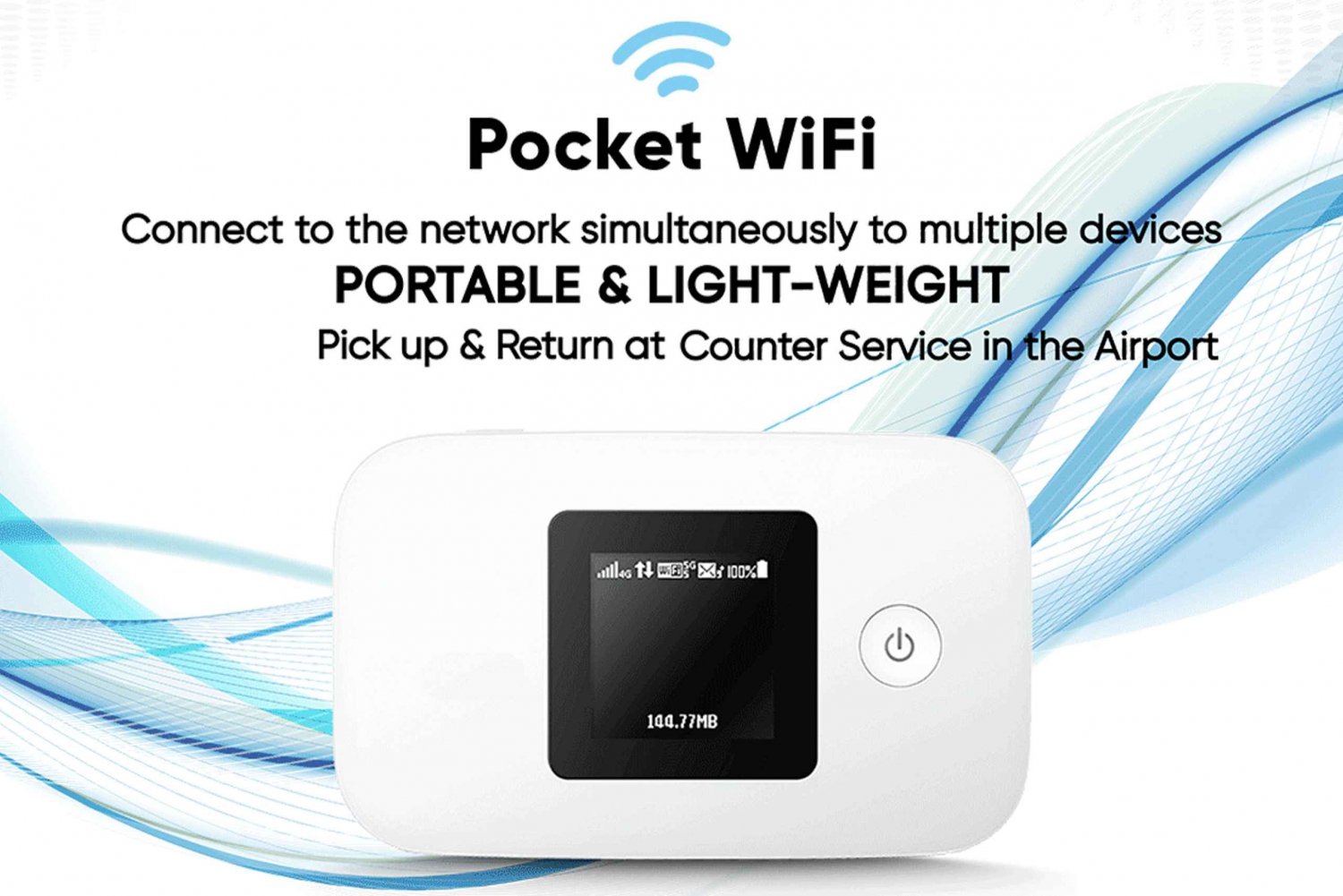Phuket: Unlimited 4G Portable Pocket Wi-Fi Rental