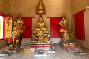 Phuket: ChillVa Market, näkymä Big Buddha, Wat Chalong ja vanhakaupunki