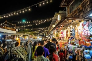 Phuket: ChillVa Market, näkymä Big Buddha, Wat Chalong ja vanhakaupunki