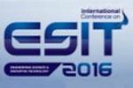 2nd International Conference on Engineering Science and Innovative Technology (ESIT2016)