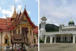 Buddhist and Muslim religions