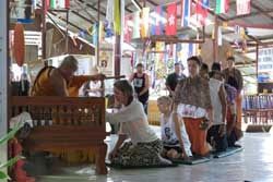 Be polite and respectful to Thais when in the Kingdom.