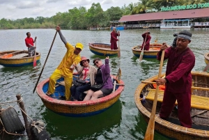 Bamboo Basket Boat Tour on Cua Can River,Phu Quoc