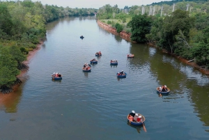 Bamboo Basket Boat Tour on Cua Can River,Phu Quoc