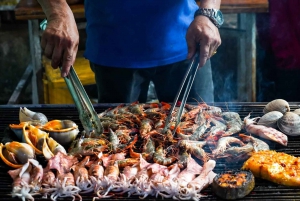 BBQ and sunset party on the island in Phu Quoc