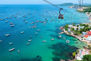 EXPLORE PHU QUOC: CABLE CAR + 4 ISLAND TRIP BY SPEED BOAT