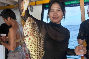 Koh Rong båttur: Snorkling, fiske, solnedgång och plankton
