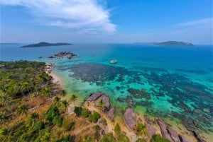 Phu Quoc: Excursión a 3 islas haciendo snorkel en lancha rápida