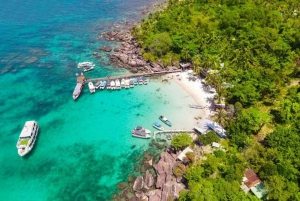 Phu Quoc: Wycieczka na 3 wyspy Snorkeling łodzią motorową