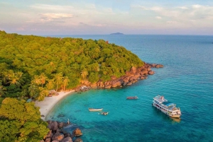 Phu Quoc: Wycieczka na 3 wyspy Snorkeling łodzią motorową