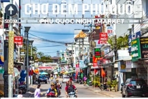 Phu Quoc: 4 öluffning, motorbåt, linbana, vattenpark