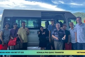 Phu Quoc flyplasstransport med varebil