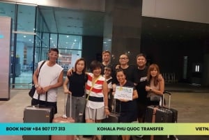 Transfer till Phu Quocs flygplats med van