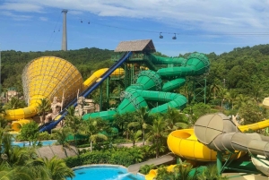 Phu Quoc: Kolejka linowa, park wodny Aquatopia i wyspa South Island