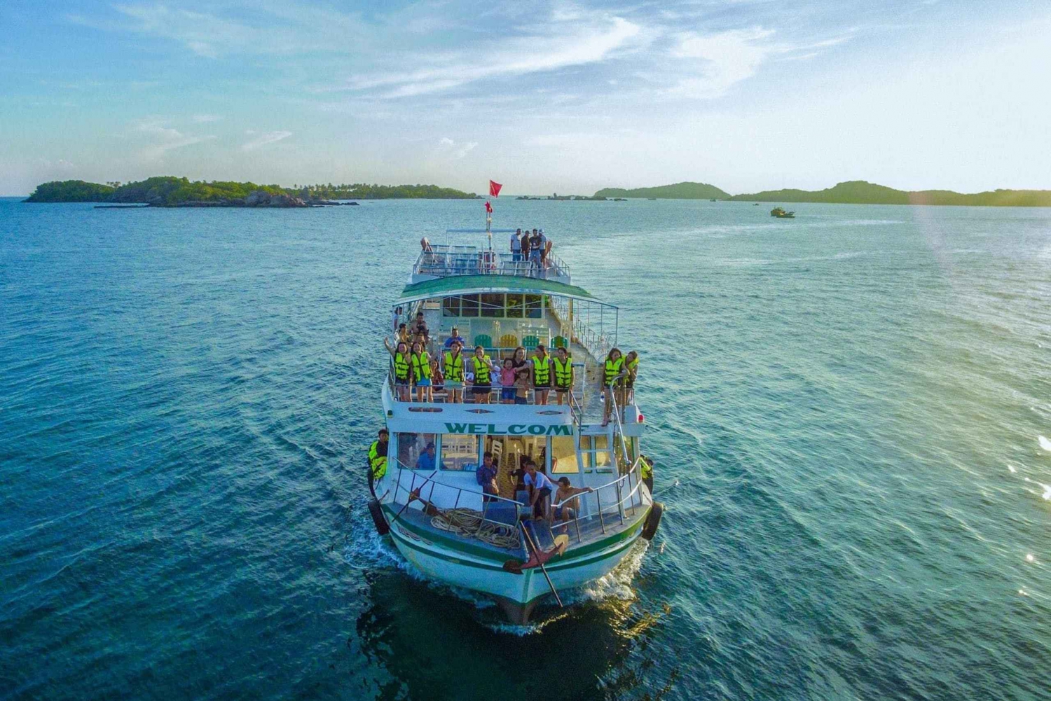 Phu Quoc: Cable Car Ride and 4 Islands Boat Tour with Lunch
