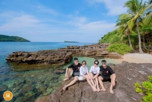Phu Quoc : Excursion en bateau banane, exploration de 3 îles (Combo Tour)