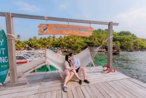 Phu Quoc: Excitante passeio de barco com banana e exploração de 3 ilhas