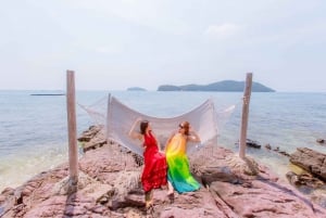 Phu Quoc: poznaj 3 wyspy oraz zestaw z parasailingiem i skuterem wodnym