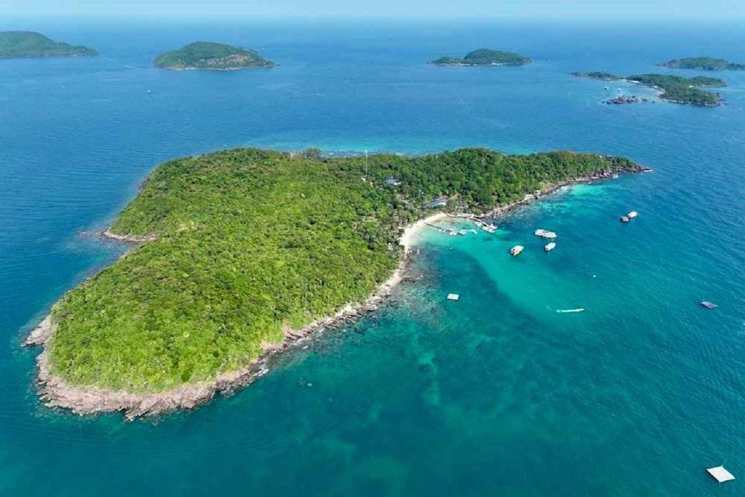 Phu Quoc: zwiedzanie wysp i przejazd kolejką linową