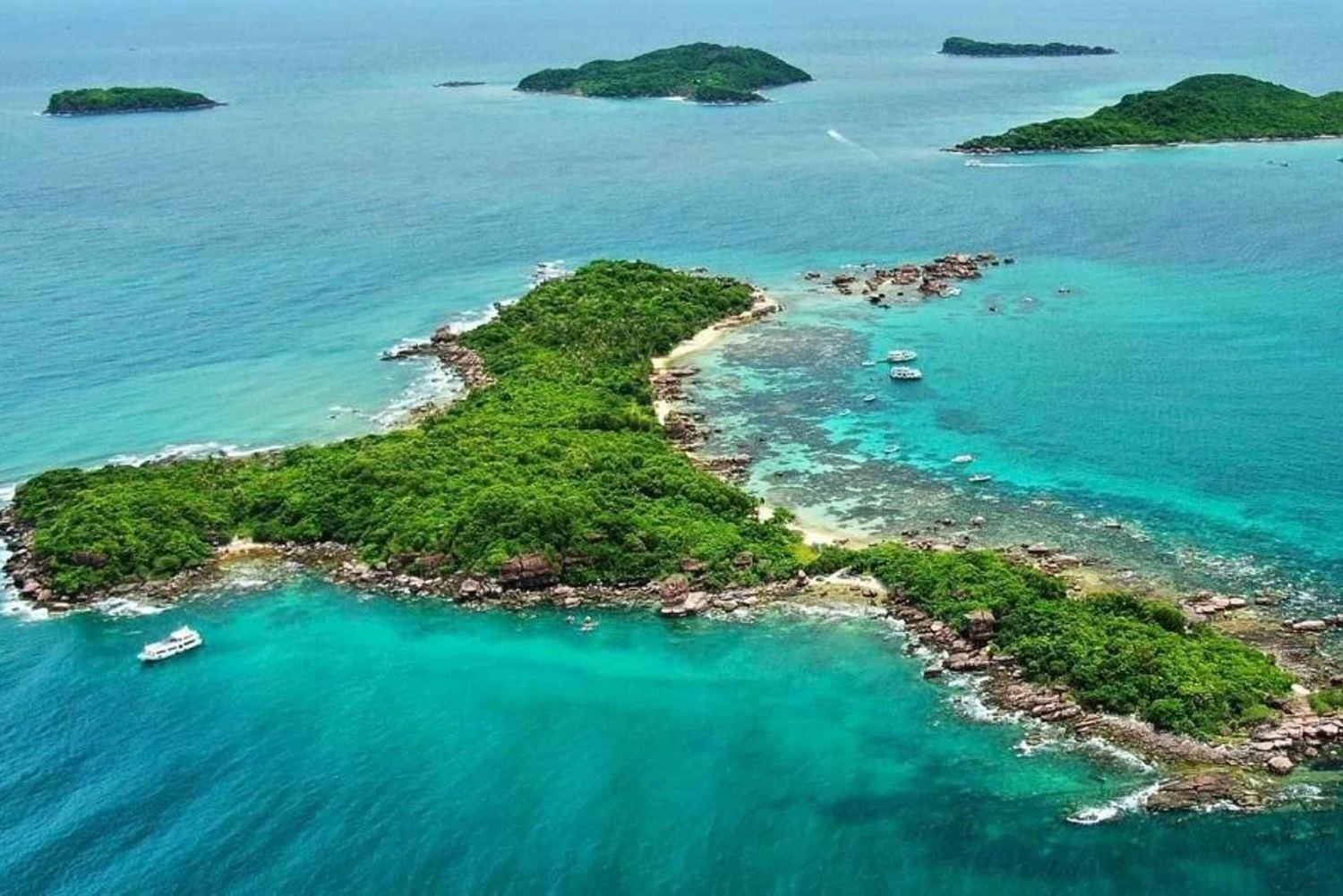 Phu Quoc: zwiedzanie wysp i przejazd kolejką linową