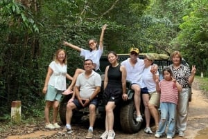 Phu Quoc Jeep-eventyr: Rach Vem-landsbyen og kurvbåt