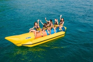 Phu Quoc: Kombi med parasailing, bananbåt, jetski og 3 øyer