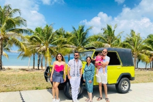 フーコック島：サンセットタウン＆サオビーチを訪れるプライベートジープツアーをご案内します