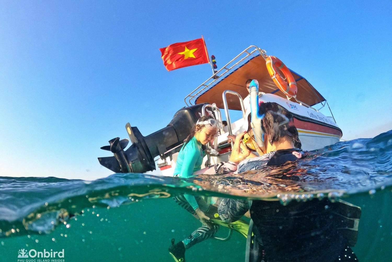 Phu Quoc : Plongée avec masque et tuba sur 3 récifs coralliens et plage (MAX 12)