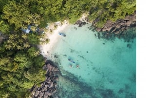 Phu Quoc: tour in motoscafo di 4 isole con snorkeling e barbecue