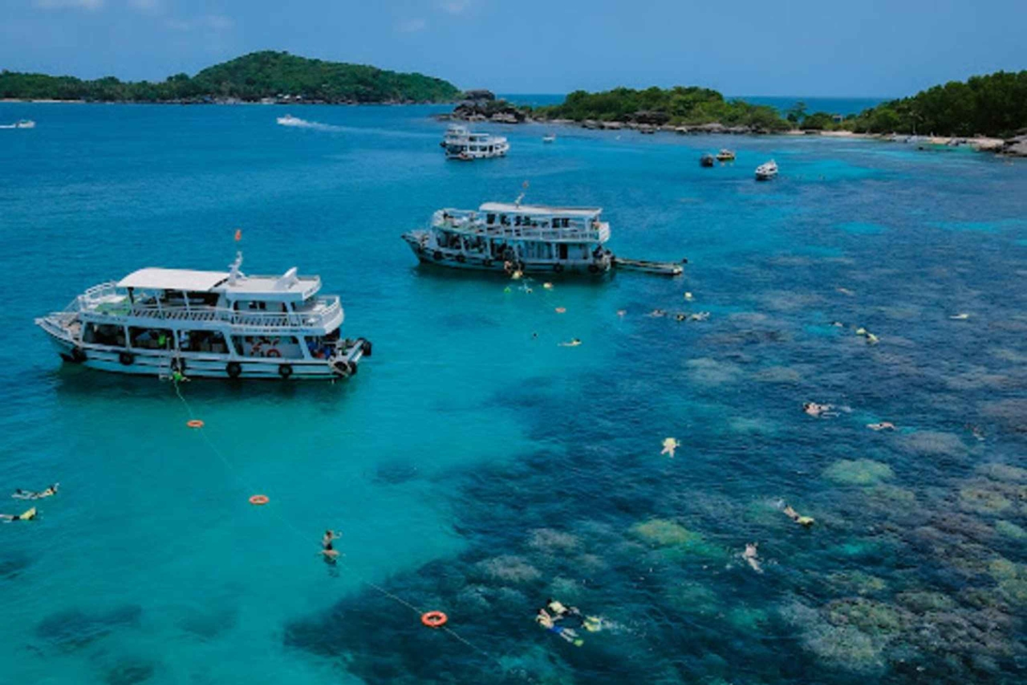 Phu Quoc Triple Island - snorkling och linbana