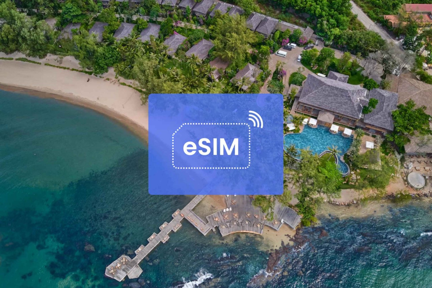 Phu Quoc: Wietnam/Azja eSIM w roamingu Plan taryfowy na transmisję danych w sieci komórkowej