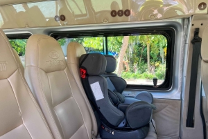 Yksityinen kuljetus: Phu Quocin lentokentältä Duong Dongin kaupunkiin / Duong Dongin kaupungista.