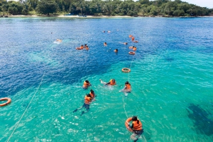 Passeio pelo Rio Vermelho - Passeio de um dia com snorkel em 2 ilhotas em Phu Quoc
