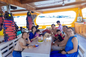 Passeio pelo Rio Vermelho - Passeio de um dia com snorkel em 2 ilhotas em Phu Quoc